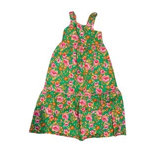 Isaac Mizrahi Green Floral Dress